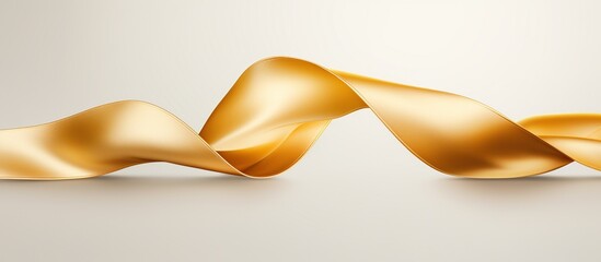 Illustration of a ribbon background, AI Generated