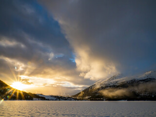 Obraz premium Norway, winter