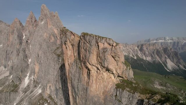 Seceda peak footage, Dolomites, Italy 
