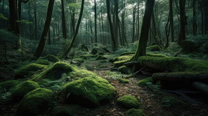 Obraz premium Japanese Forest.