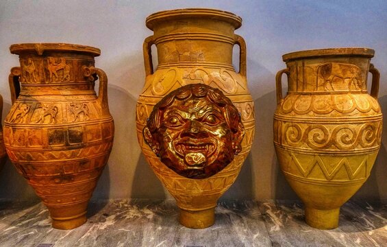 Her&agrave;clion (C&agrave;ndia) Museu Arqueol&ograve;gic de C&agrave;ndia (gerres) - Creta - Gr&egrave;cia
