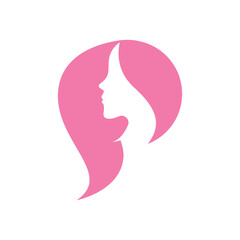 hair beauty logo icon