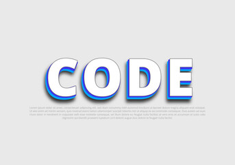 Text style effect with text style graphic element.