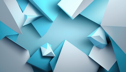abstract business blue wallpaper for professional presentations generative ai