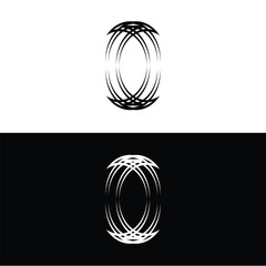 Circle vector logo template design . Circle icon illustration