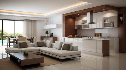 Fototapeta na wymiar modern living room luxury sofa interior
