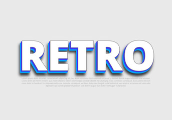 Text style effect with text style graphic element.