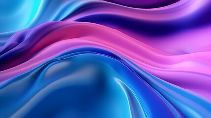Obraz premium wallpaper abstrack organic liquid ilustration blue and pink