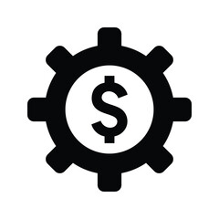 financial setting Icon.