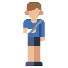 patient line icon,linear,outline,graphic,illustration