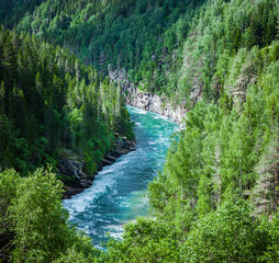 Fluss Soja in Norwegen