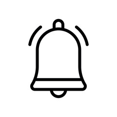 bell sign symbol vector glyph color icon