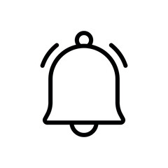 bell sign symbol vector glyph color icon