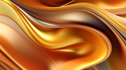 wallpaper abstrack organic liquid ilustration gold black