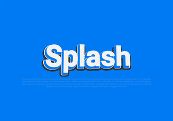 Text style effect with text style graphic element.