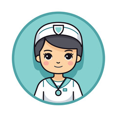 Vector of a person wearing a flat cap