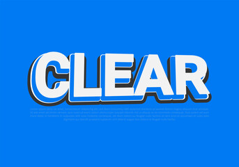 Text style effect with text style graphic element.