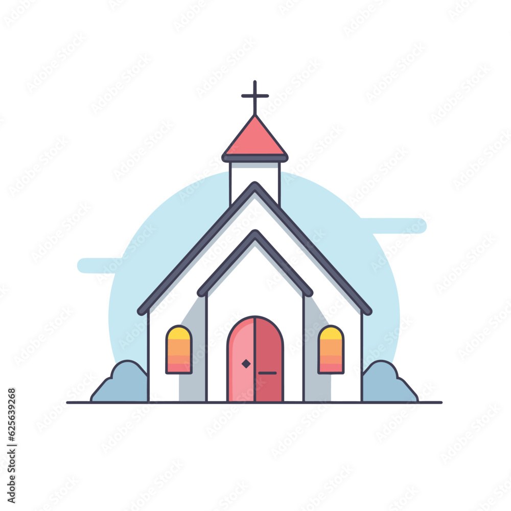 Aufkleber flat vector icon a flat vector icon of a pyramid surrounded by trees