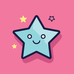 Flat vector icon a vibrant and bold rooster against a clean white background