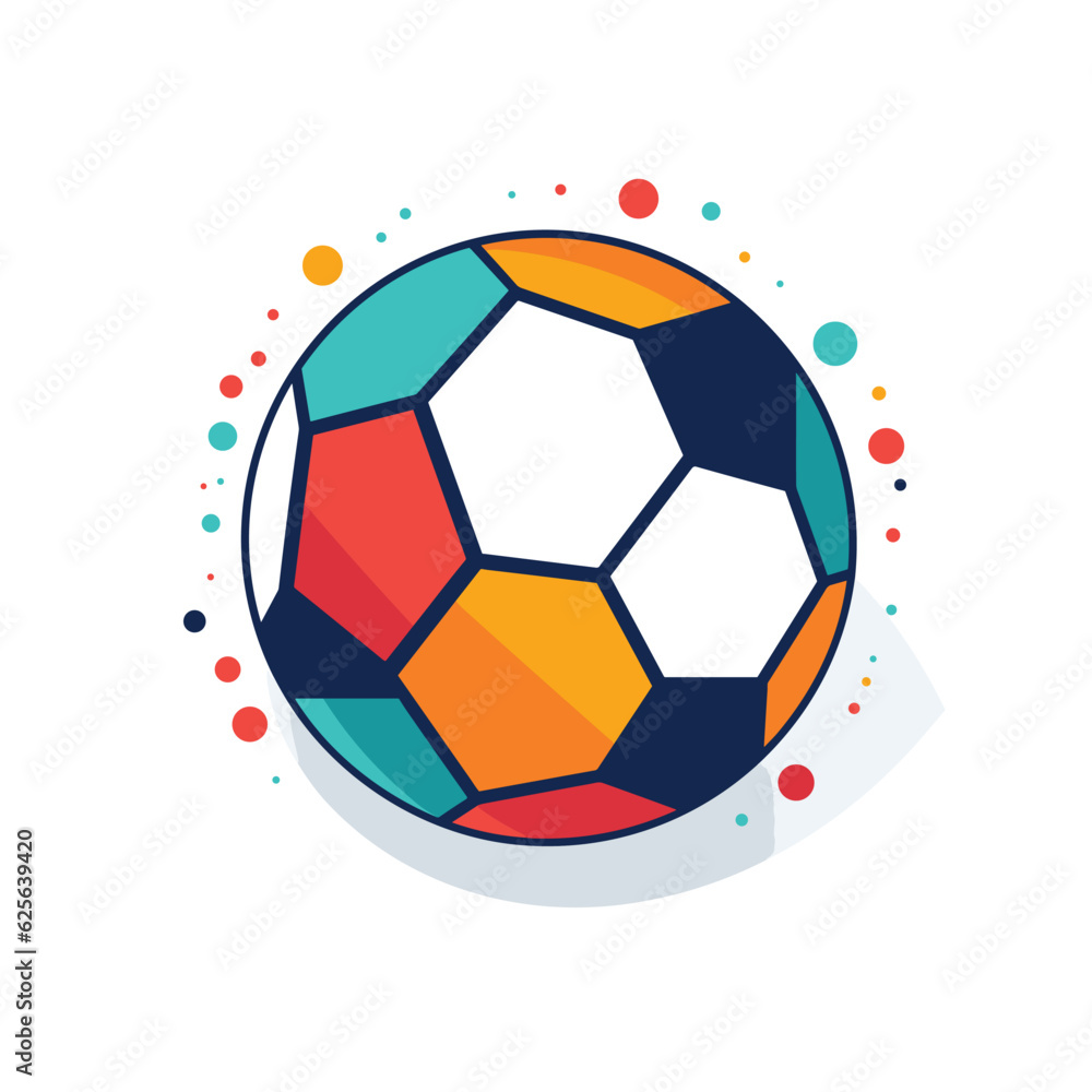 Poster flat vector icon a simple drawing easel with a blank sheet of paper ready for creative inspiration