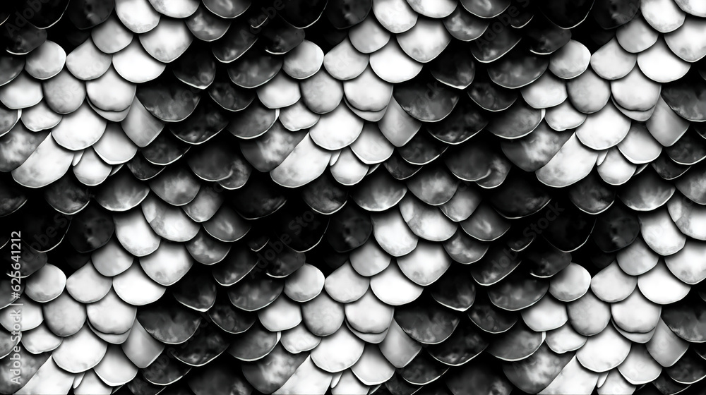 Poster seamless abstract snake scales warbled checker pattern. generative ai