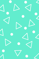 pattern with mail icons