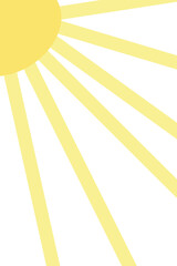 yellow sun background