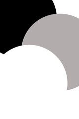 black and white paper