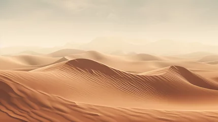 Photo sur Plexiglas Maroc a desert landscape with grains of sand, highly detailed textures, warm, monochromatic colours