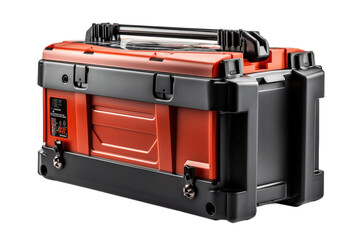 Car Battery Isolated on Transparent Background. AI