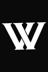 W letter logo