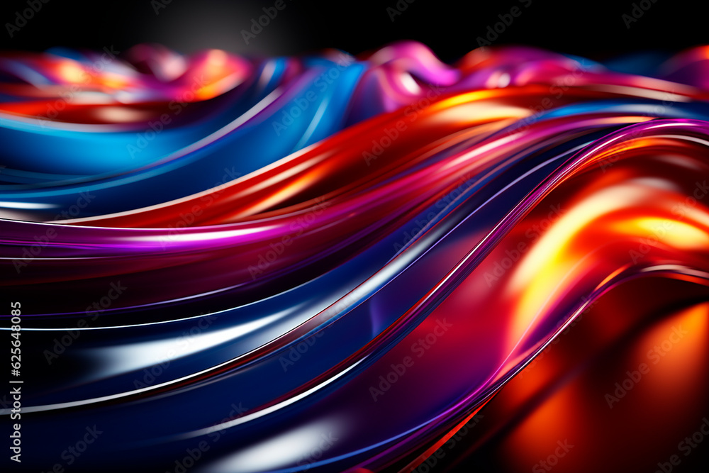 Poster abstract color dynamic background