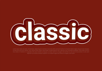 Text style effect with text style graphic element.