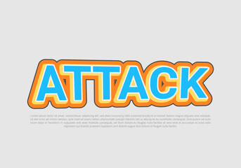 Text style effect with text style graphic element.