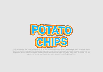 Fototapeta premium Text style effect with text style graphic element.