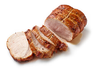 sliced roast pork