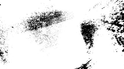 Rustic grunge vector texture with grain and stains. Abstract noise background. Weathered surface. Dirty and damaged. Detailed rough backdrop. Vector graphic illustration with transparent white. EPS10.