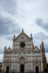Fototapeta na wymiar Piazza Santa Croce, Firenze, Emilia Romagna