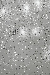 Fototapeta premium silver glitter pattern wallpaper