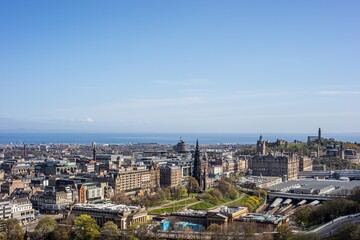 Edinburgh Scotland views on travel