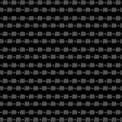 Set of three seamless patterns.Hand drawn various doodle shapes and objects. Abstract modern reflection of vector illustration. Stamp texture. Each pattern is isolated