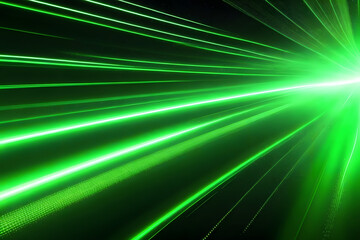 Fototapeta na wymiar Abstract futuristic background with glowing neon high speed wave lines and lights for data transfer