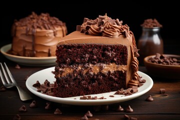 Tasty chocolate cake