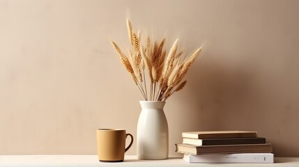 Modern vintage interior of living room - 3D Rendering stylish designs elegance indoors