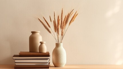 Modern vintage interior of living room - 3D Rendering stylish designs elegance indoors