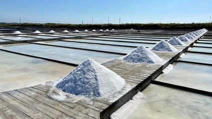 Atlantic salt mining in Portugal	