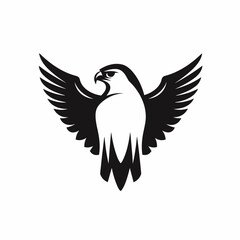 Obraz premium Falcon logo, falcon icon, falcon head, vector