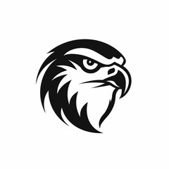 Falcon logo, falcon icon, falcon head, vector