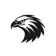 Fototapeta premium Eagle logo, eagle icon, eagle head, vector 