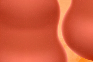 abstract orange background with lines